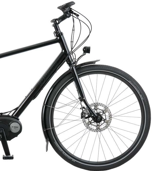 Wat deze E-Bike tot een echte idworx maakt, is het speciaal ontwikkelde frame en de uiterst hoogwaardige afmontage.