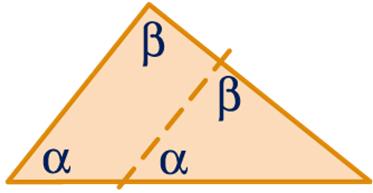 5 6 =,6 en 6,6 =,4 5 5 a Omdat twee zijden van het trapezium evenwijdig zijn, zijn de twee hoeken gelijk en ook de twee hoeken (Z-hoeken).