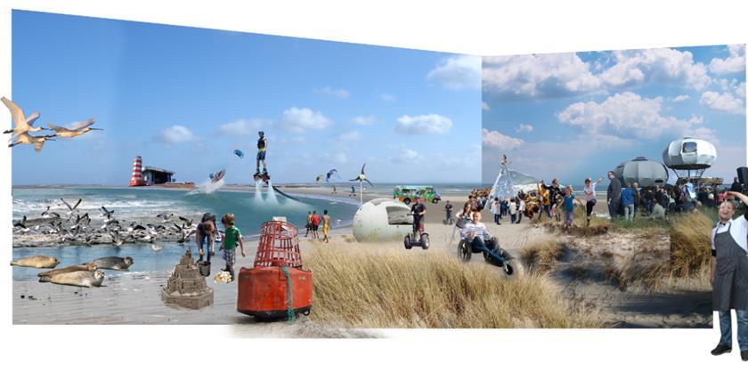 Thema 5: HET MOOISTE STRAND ALS BLIJVENDE TREKKER Het Voordelta strand van onze Groen Blauwe Oase in de toekomst Het strand blijft onze belangrijkste trekpleister.