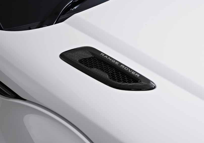 2. Side Vents in Carbon Fiber Carbon