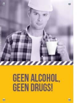 Drugs & alcohol Alcohol verboden om alcoholische dranken binnen te brengen of te gebruiken. verboden onder invloed van drank te zijn op het werk of tijdens de wacht.