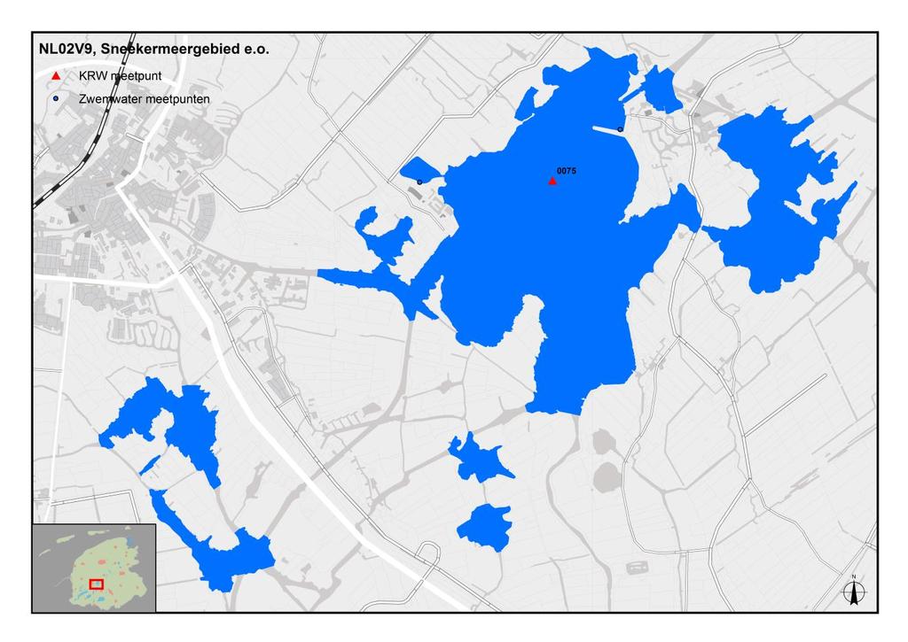 10 Sneekermeergebied e.o. (M14) 10.1 Karakterisering Het Sneekermeer heeft een belangrijke natuurfunctie. Een deel van het waterlichaam Sneekermeergebied e.o. is begrensd als Vogelrichtlijngebied en is daarmee ook Natura2000-gebied.