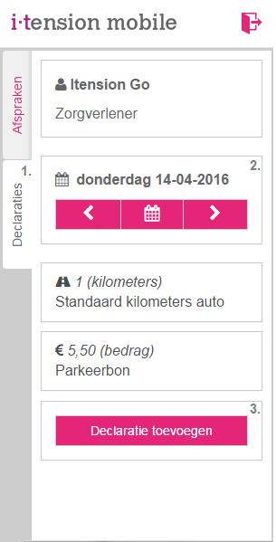 8. Hoe kan ik een declaratie indienen?