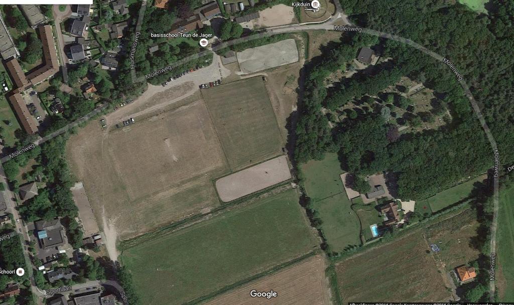 H2 Inventarisatie 2.1 Huidige situatie Plangebied In het noordelijk deel van het Groene Hart waren de sportvelden van Schoorl te vinden.
