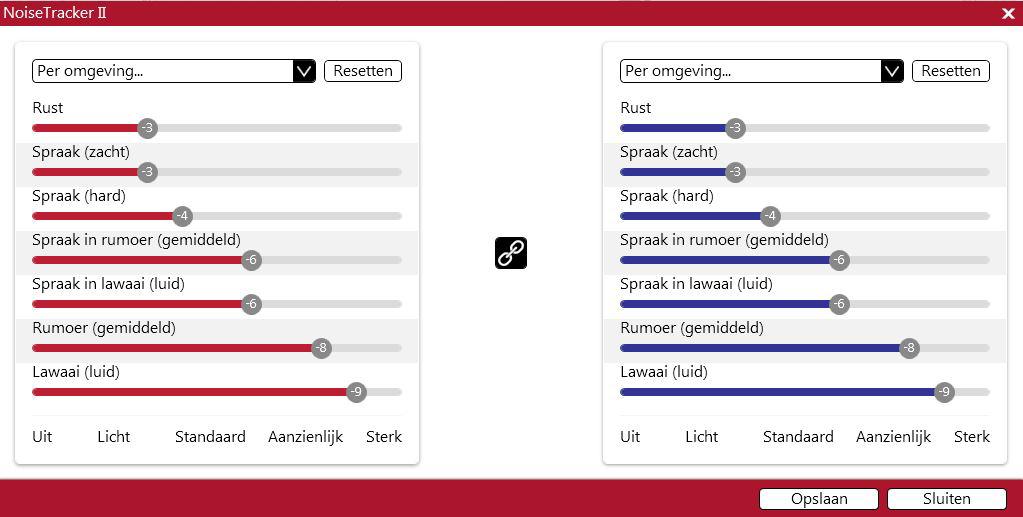 Zet de instelling op een hoger niveau (Standaard of Sterk) als u meer feedback verwacht.