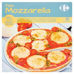 Gamma pizza s en minipizza s van 270 g tot 450 g, van