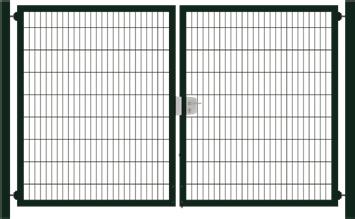 Maas 50x200 mm Poortpalen: Profiel 100x100 mm en 800 mm verlengd Scharnieren: 90 opening Slotkast: Locinox LAKZ P1, cilinder met 3 sleutels. Slotkast in kleur.