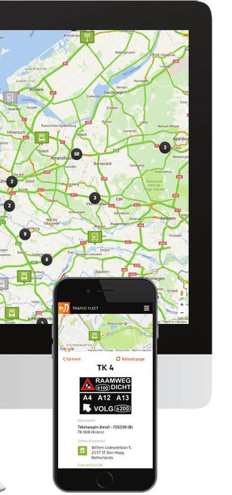Daarnaast kunt u gebruik maken van veel innovatieve functionaliteiten zoals: verhuurmodule, reistijd, Floating Car Data en een koppeling met de verkeerscentrale.