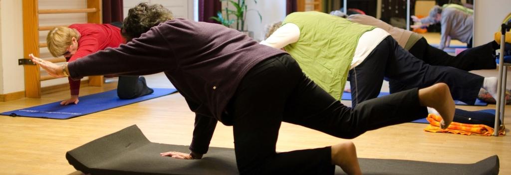 WEKELIJKSE ACTIVITEITEN DONDERDAG Yoga op de mat/vloer 9.30 10.30 uur Tuinzicht Onder leiding van een vakdocent doet u diverse ontspanningsoefeningen.