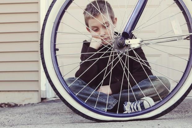 Je pakt je fiets en je band is lek!