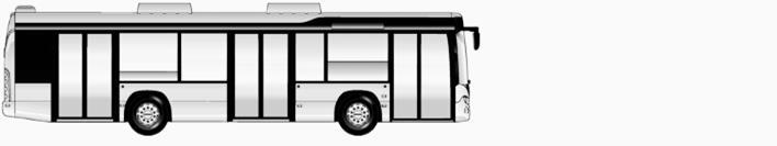 5 (11) Scania Citywide LF elegante en comfortabele stadsbus met lage vloer Elegante stadsbus met lage vloer Frisse en consequente styling die bij elk lakschema past