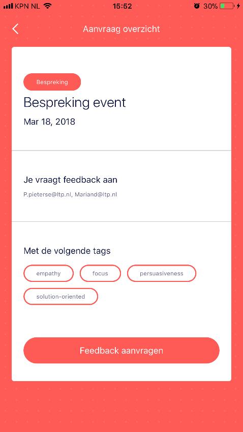 Verzamel om te groeien Feedback level 3 -