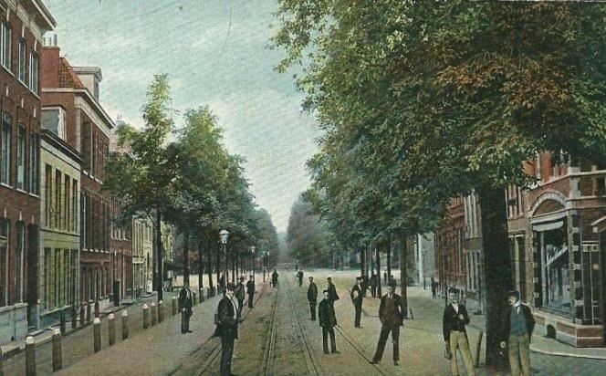 4. Aandachtspunten voor de herinrichting van het Houtplein Historisch beeld van het Houtplein Eeuwenlang liep de Dreef aan de noordzijde door tot aan de singel.
