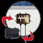 made by Sunerg Solar with the versatility of the new junction box intelligent Tigo /