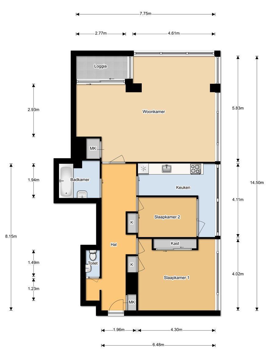 Aan deze plattegrond kunnen geen rechten worden ontleend.