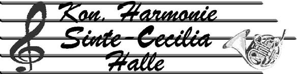 Koninklijke Harmonie Sinte-Cecilia Halle De Vrolijke Noot wordt gratis verspreid onder de muzikanten en de