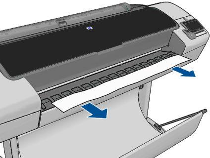 9. Sluit het venster. 10. Zet de printer aan. 11. Laad de rol opnieuw of plaats een nieuw vel, zie Papiertoevoer op pagina 36.