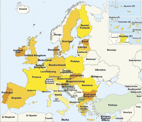 V Interreg Europe 28 EU landen en.. Thema s: 1. Versterken van onderzoek, technologische ontwikkeling en innovatie 2.