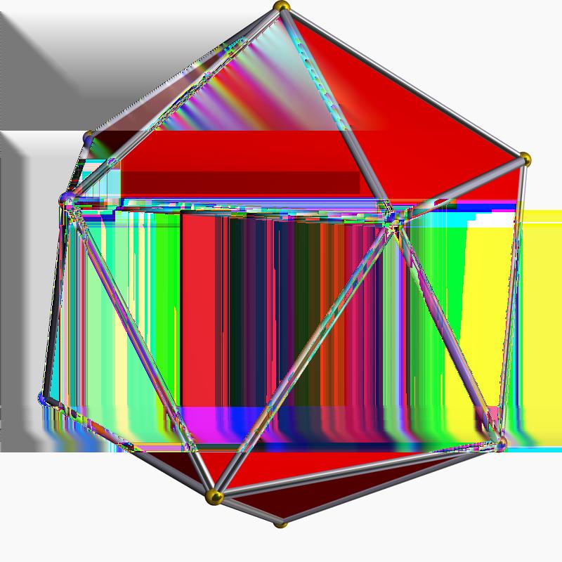 tetrahedra = (niet perfect passend) icosahedron: 71.