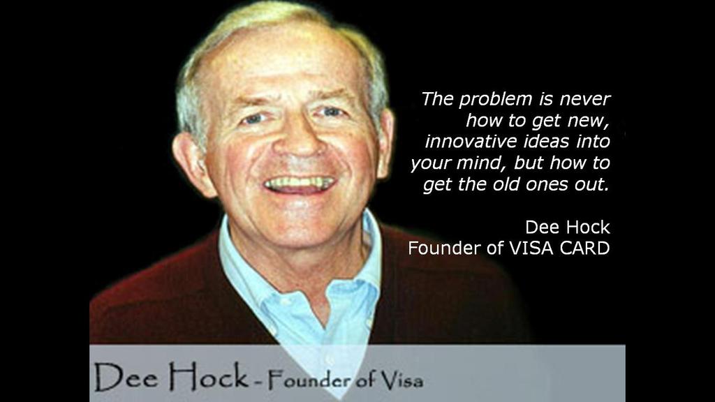 The problem is never how to get new, innovative ideas into your