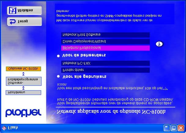 BRAdmin Professional kan ook worden gebruikt om apparaten van andere producenten te beheren die SNMP (Simple Network Management Protocol) ondersteunen.