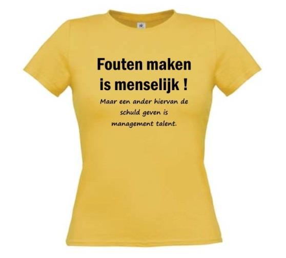 Fouten maken? We zeggen vaak dat het mag?