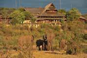 kamers grenst aan het Zambezi National Park.