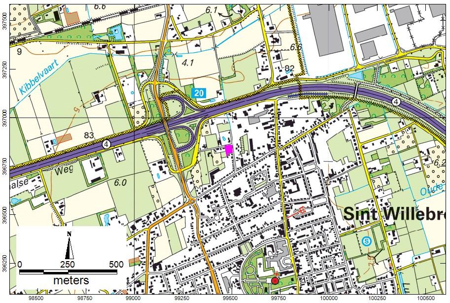 Oppervlakte: Circa 1.500 m 2 Kaartblad: 49F Onderzoekmeldingsnummer: 57683 Onderzoeknr. 46908 2 Gegevens plangebied 2.