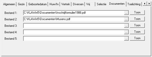 Bij de eigenschap "Postadres Regel 1" moet hier de aanschrijving (de naam) van het postadres ingevoerd worden. Voor "Postadres Regel 2" het adres (straat of postbus en huisnummer) enz.