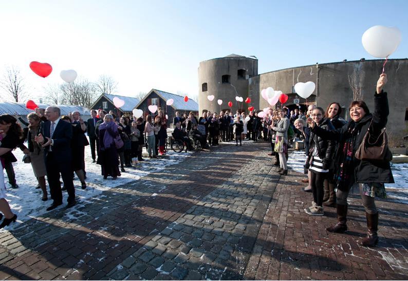 De soldaten van toen konden vast niet vermoeden dat bruidsparen van nu juist hier hun liefde vieren Officiële trouwlocatie Gemeente Utrecht Fort aan de Klop is tegenwoordig een door de Gemeente