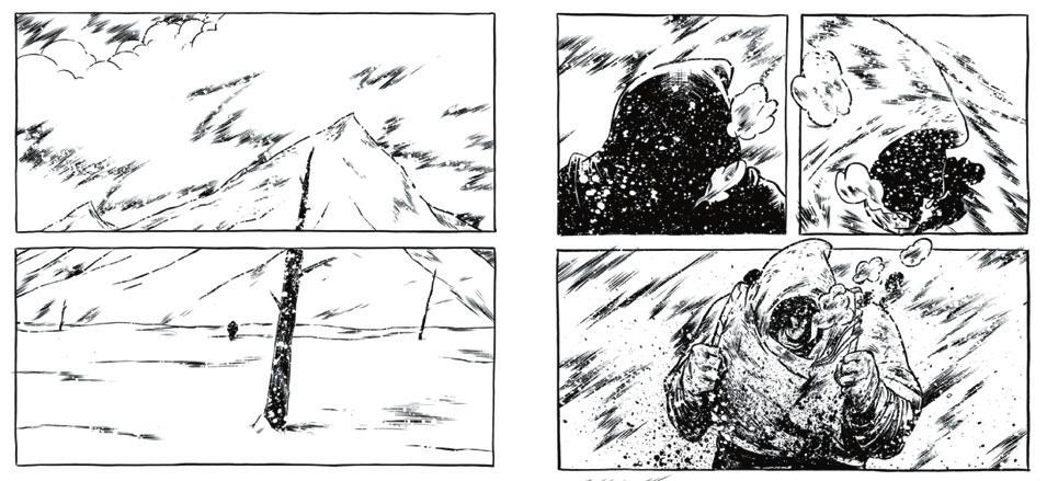 Eeuwig Sneeuw Kevin Cuyt en Peter Moerenhout Eeuwig Sneeuw // Kevin Cuyt en Peter Moerenhout Eeuwig Sneeuw is een graphic novel, getekend door Kevin Cuyt op scenario van Peter Moerenhout.