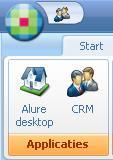1.2 CRM CRM staat voor Customer Relationship Management of wordt ook wel klantenbeheer genoemd. In Kluwer Office kunt u via de knop CRM, de CRM module openen.
