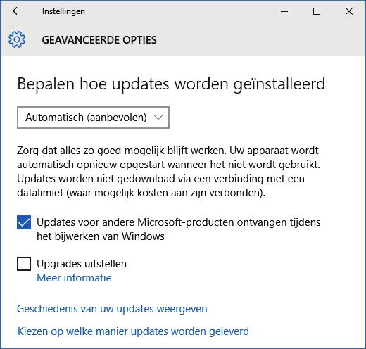 De installatie van updates wordt vaak afgerond met een herstart van Windows.