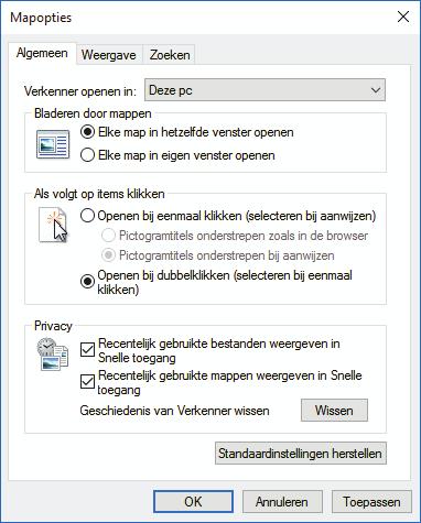 lectie en de indeling Details voor een bestandsoverzicht met detailinformatie zoals het type bestand, toegekende labels, bestandsdatum en -grootte.