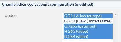 8 Videotelefoon Voor Grandstream-toestellen geschikt voor videotelefonie, zoals de GXV31xx series, zijn dezelfde instellingen realiseerbaar als voor de spraaktelefonietoestellen, plus enkele extra