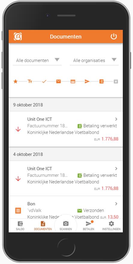 DOCUMENT MANAGEMENT Inkoopfacturen, bonnen, verkoopfacturen,