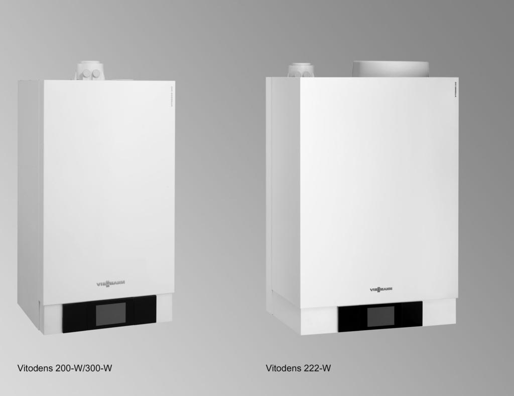 VIESMANN VITODENS Condenserende gasketel Planningshandleiding VITODENS 200-W Type B2HB, B2KB Condenserende wandketel op gas 1,8 tot 35,0 kw, voor aardgas en vloeibaar gas