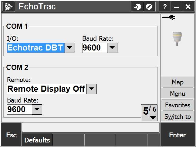 Function and baud rates