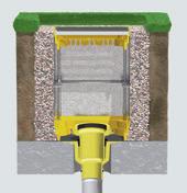 SitaGreen SitaGreen inspectierooster voor groendaken SitaGreen voor intensieve groendaken Modulaire controleschacht Afwatering op alle dakbegroeiingslagen