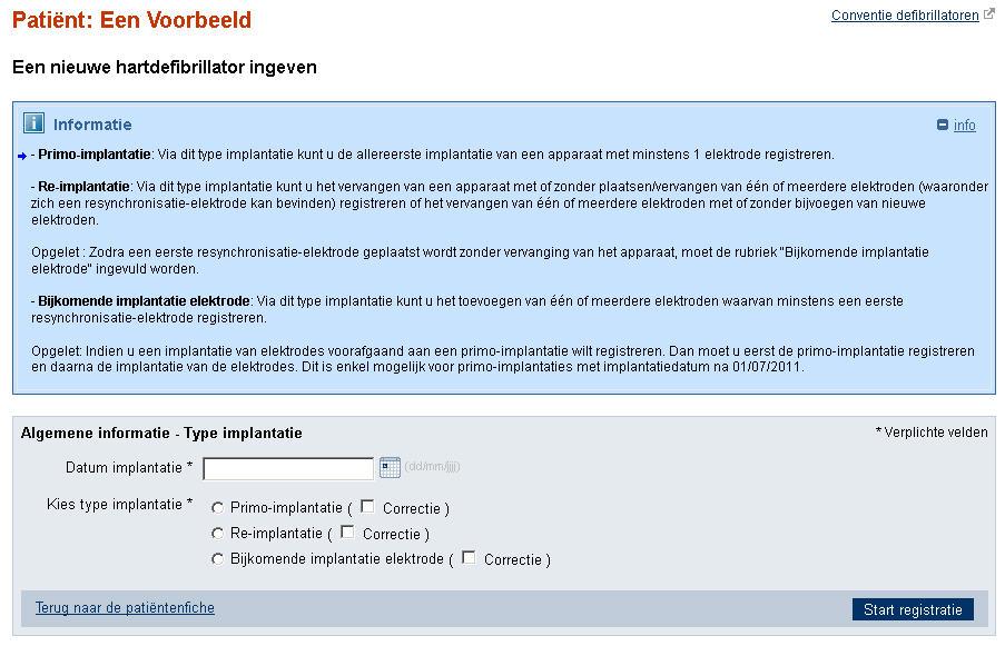 XI. Correctie van registraties na validatie Indien na de validatie van een registratie door de verantwoordelijke specialist blijkt dat de gevalideerde registratie nog fouten bevat, kan de aanmaker