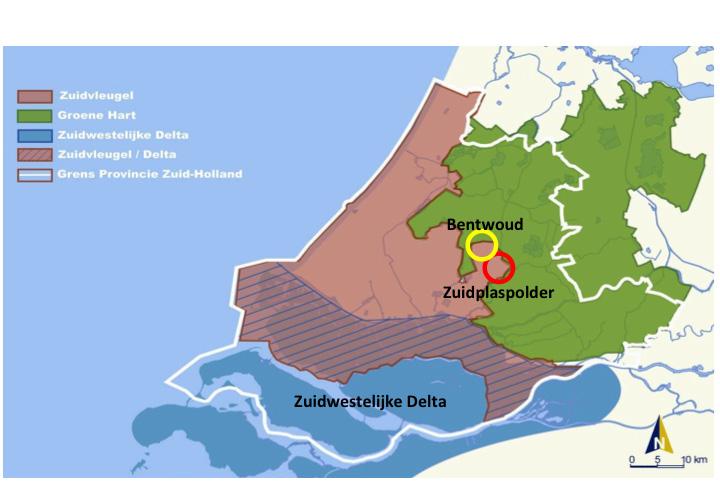 Zuid-Hollad. De vraag aar woige i dit gebied is hoog. De claim is 30.000 woige i de uitleg buite Rotterdam. De Zuidplaspolder zou met 5.000 ha aa ee groot deel daarva plaats kue biede.