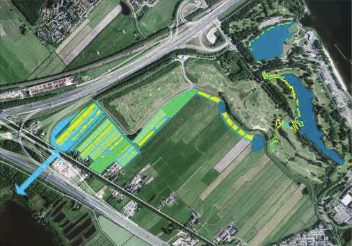 Gebiedsprogramma Naarden buiten de Vesting 6 42 1.1 NNN Gooimeertak Omschrijving project De Gooimeertak is een robuuste ecologische verbinding tussen het Naardermeer en het Gooimeer.