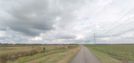 De 380 kv-verbinding Diemen-Krimpen is over en lengte van circa 1,5 km gebundeld met de A12.