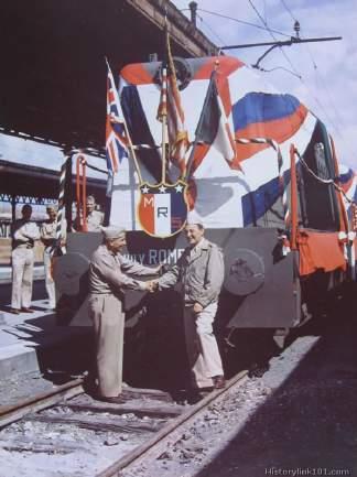 25 september 2019 75 jaar na D-day, het hoofdstuk Geallieerde Spoorwegen belicht Hans Altena De bevrijding van Europa was niet mogelijk geweest zonder de inzet en het materiaal van de Military