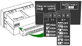 Réglages Instellingen Les Flair 22D Version v2 sont des détecteurs de défaut sans réglage (mode automatique). Il est cependant possible de forcer des réglages particuliers.