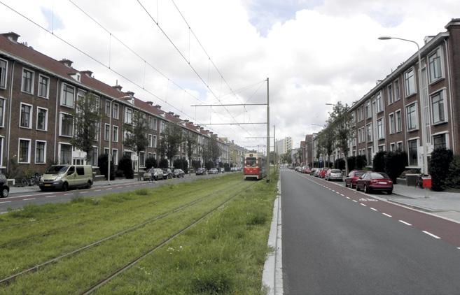 2,50 meter) een mogelijke oplossing zijn. Smallere trottoirs.