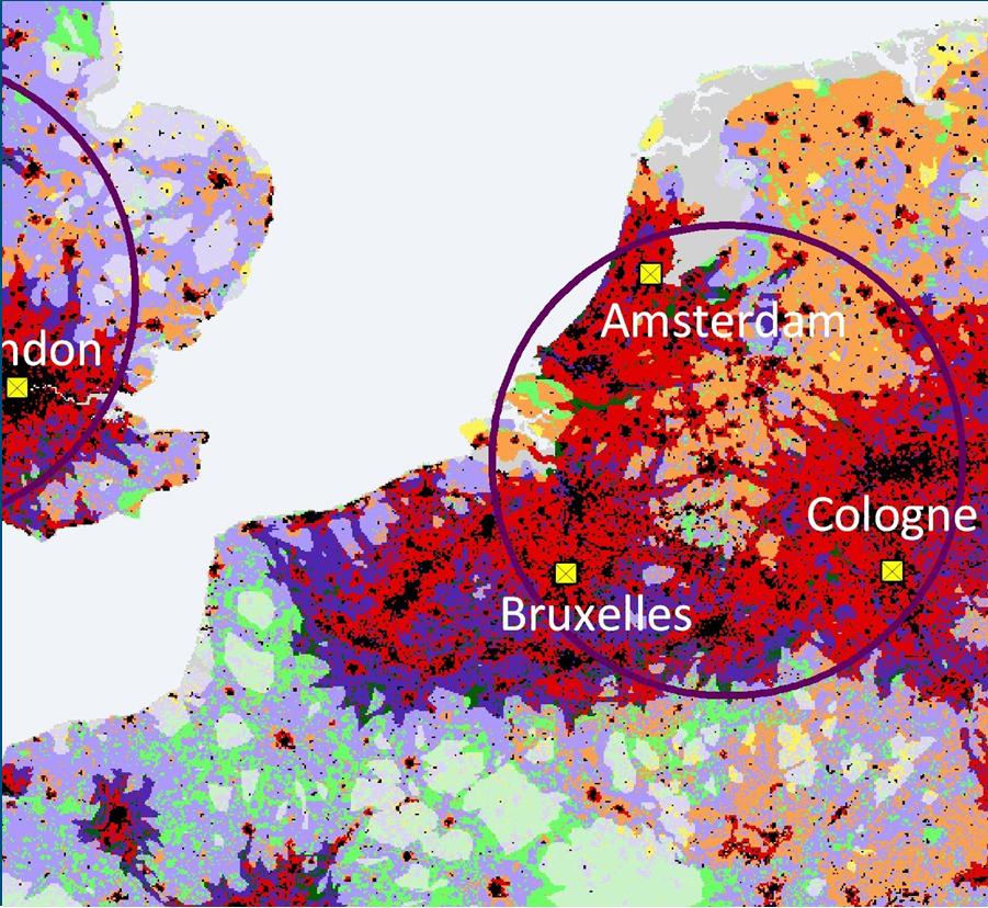 Ons platteland is opgepimpt De OESO hanteert wereldwijd als definitie voor ruraal: minder dan 150