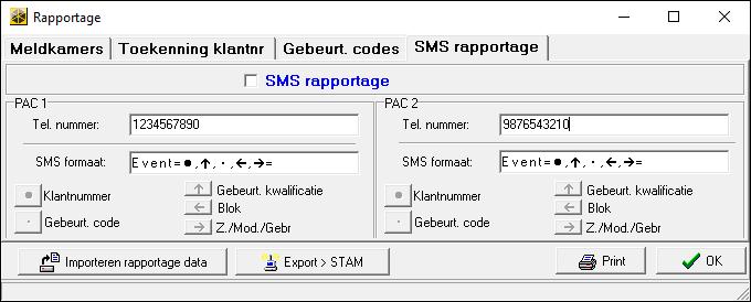 96 Programmeer handleiding SATEL 12.1.7 Testmeldingen Een testmelding kan worden verzonden: op een specifieke tijd. De testmelding code wordt regelmatig op een bepaalde tijd verzonden.