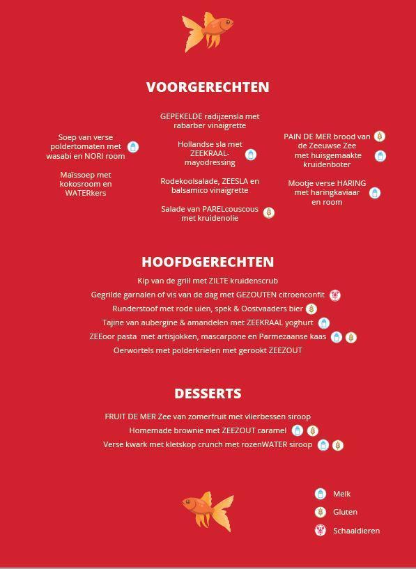 FOOD Eigen foodcatering tegen 15% kickback fee en gebruik keuken à 225,00 per dagdeel excl. btw.