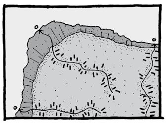 Luchtfoto huidige situatie Omgeving Delfland Afstemming op geomorfologische structuur: Het natte, laaggelegen (klei-op-)veengebied is in de loop der eeuwen flink ingeklonken.